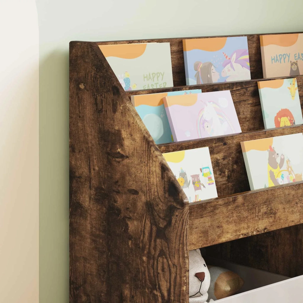 Libreria per Bambini Rovere fumé 72,5 x 29,5 x 69 cm 892384