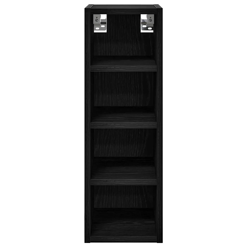 Armadio pensile Rovere nero 20 x 29,5 x 60 cm Legno multistrato