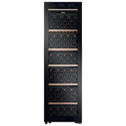 Haier HWS205GGEH1 Cantinetta Vino a Compressore 205 Bottiglie 372 L Classe G 37 dB Wi-Fi Ripiani Legno Protezione UV (192,5x59,7x59,4 cm) colore Nero