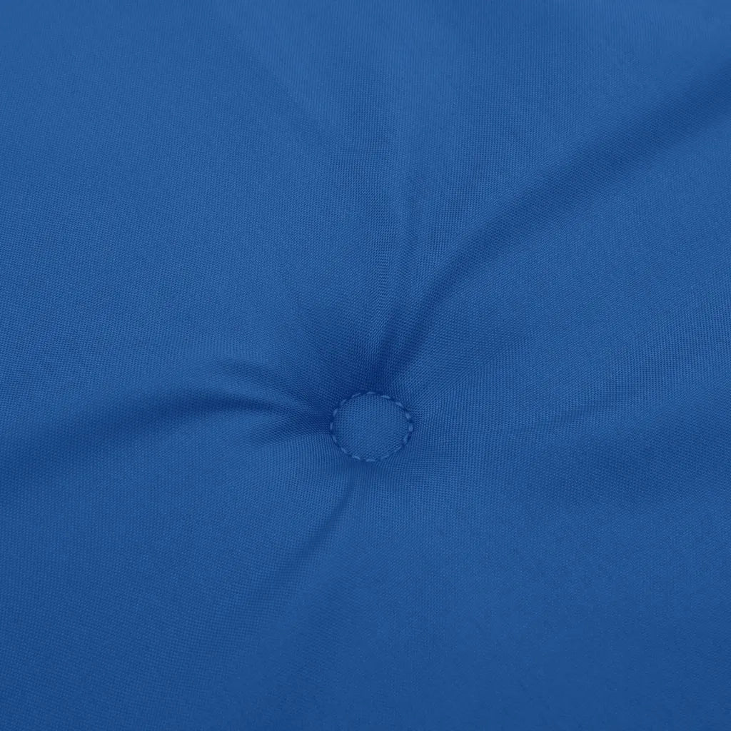 Cuscini per Sedia 2 pz Blu Reale 100x50x3 cm in Tessuto Oxford