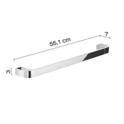 Portasalviette GEDY linea Outline da 55cm Cromato