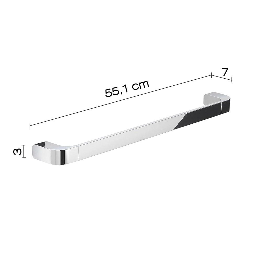 Portasalviette GEDY linea Outline da 55cm Cromato