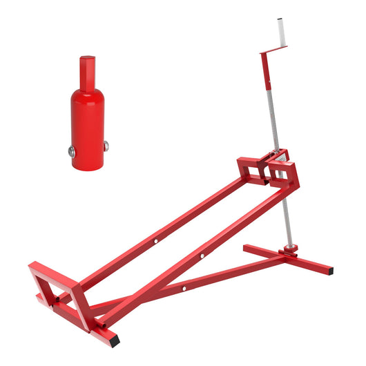 Sollevatore per trattorino tagliaerba, max 250 kg con adattatore, fino a 35° di inclinazione