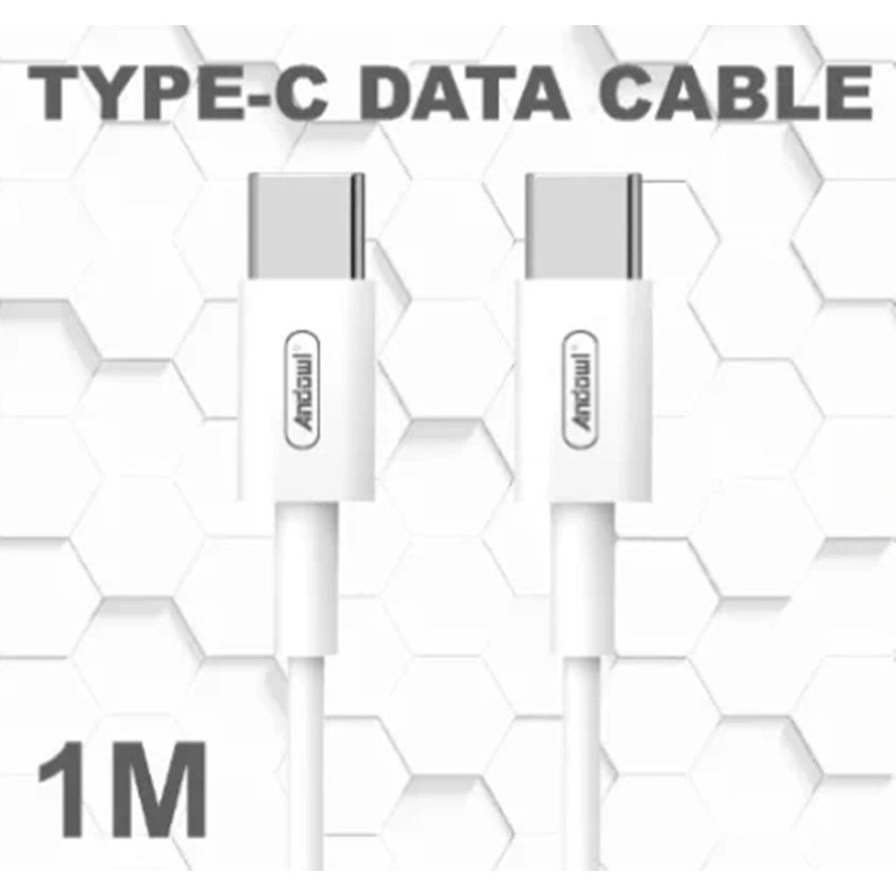 Trade Shop - Cavo Usb Di Ricarica Rapida Trasferimento Dati Q-sj230 Da Type-c A Type-c 60w Pd Da 1mt -