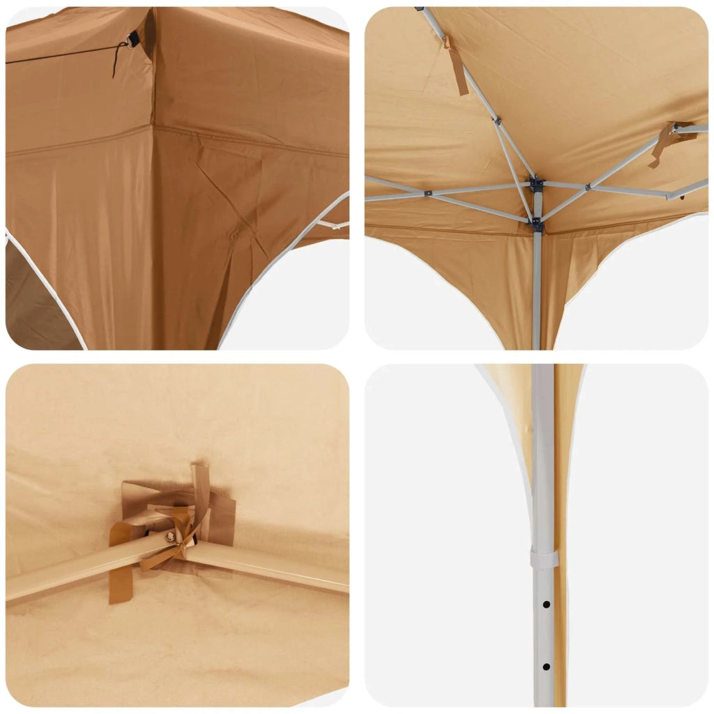 Tenda per feste a pop-up Beige 575 x 288 x 245 cm 42019892