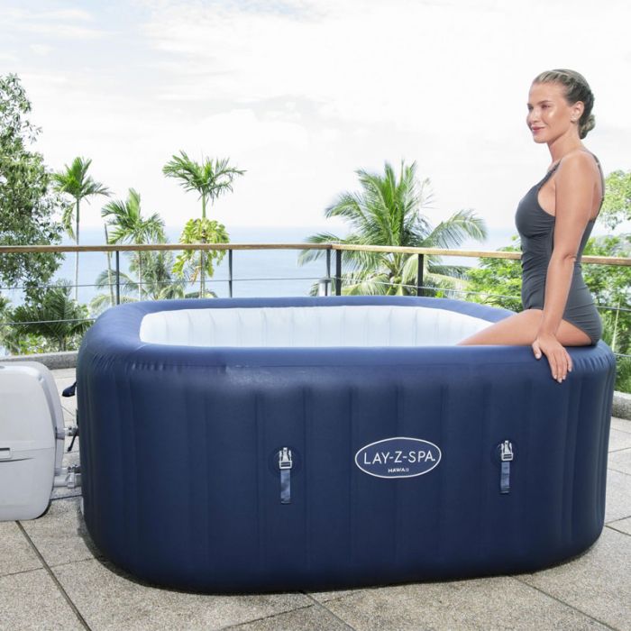 Piscina SPA Idromassaggio Bestway Lay-Z-Spa HAWAII - 4/6 persone
