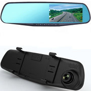 Trade Shop - Auto Rearview Specchietto Dvr Telecamera Full Hd 1080p 4.3 "lcd Con Retro Cam -