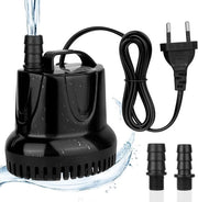 Pompa subacquea - 25W di potenza - 1200 litri/ora - Silenziosa e compatta - Pompaggio per acquario e laghetto - Ideale per la circolazione dell'acqua - Compatta
