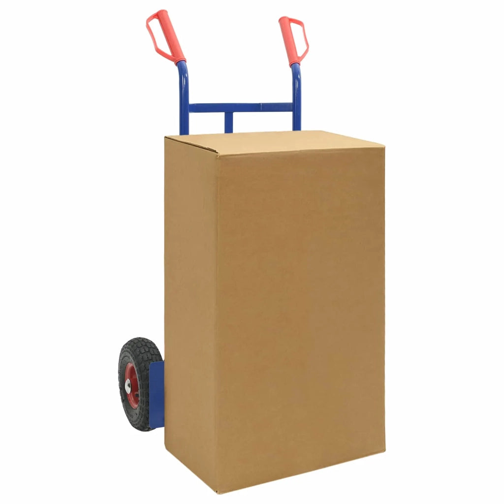 Carrello Pieghevole Estensibile Blu e Rosso 57 x 46 x 113 cm CFW1777919