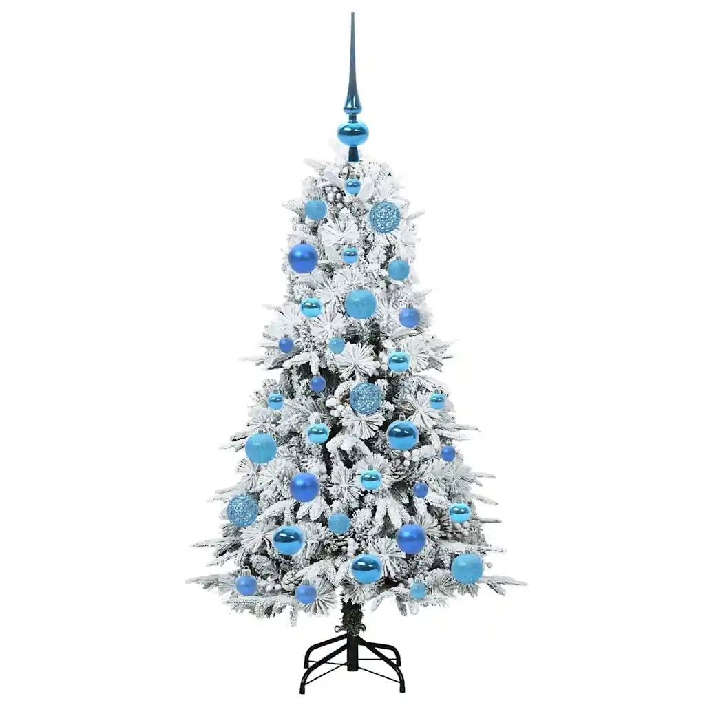 Albero di Natale Artificiale con Rami Pieghevoli Bianco 120 cm 3397465