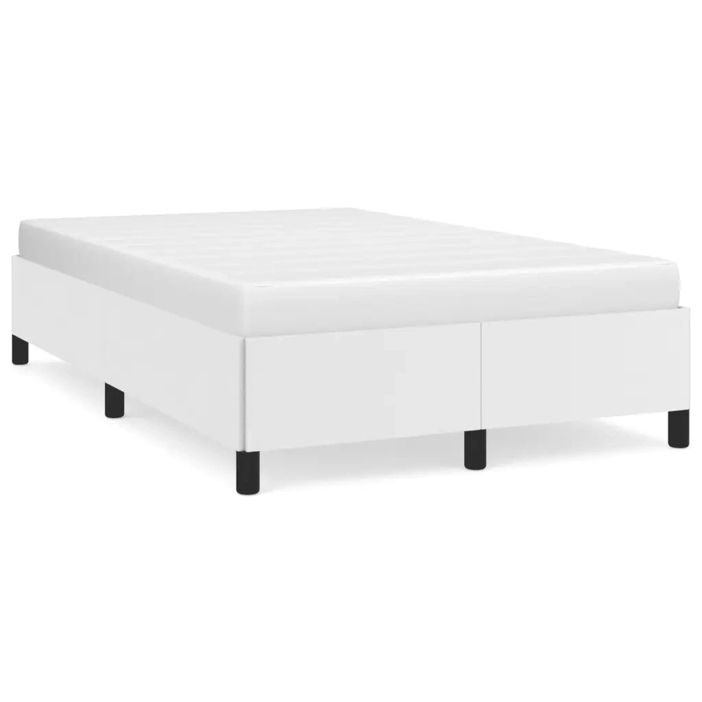 Giroletto senza Materasso Bianco 120x190 cm Similpelle 3269646