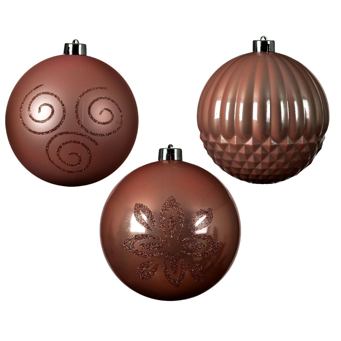 PALLINA SFERA ROSA CIPRIA 14CM