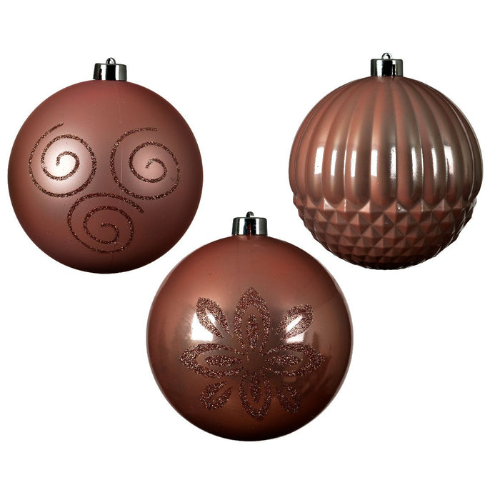 PALLINA SFERA ROSA CIPRIA 14CM