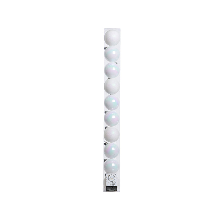 Tubo 10 Palline Bianco Iris