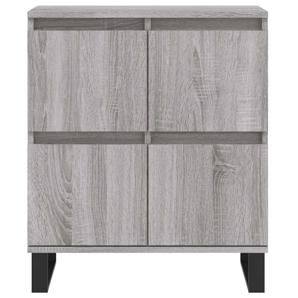 Credenza | Madia | Buffet da pranzo | Armadio da pranzo Grigio Sonoma 60x35x70 cm in Legno Multistrato