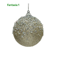 PALLA D.10 CON PERLINE ARGENTO