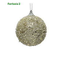 PALLA D.10 CON PERLINE ARGENTO