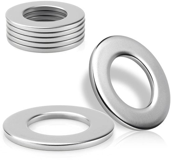 Set di 7 chiavi a clessidra M24 chiavi a clessidra piatte chiavi a clessidra DIN125 chiavi a clessidra in acciaio inossidabile 304 anelli metallici per viti, dadi e setole