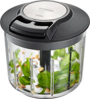 Mixatore Manuale di Verdure e Frutta | 13600 Vermaler di Acciaio Inossidabile con Supporto