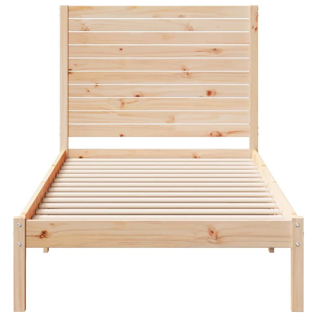 Giroletto Extra Lungo senza Materasso 100x210 cm Legno Massello