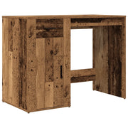 Scrivania | Tavolo da Ufficio Legno Antico 100x49x75 cm in Legno Multistrato