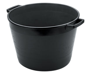 cassa tonda x macerie lt.25 nera cm. 40x30 cod:ferx.60074