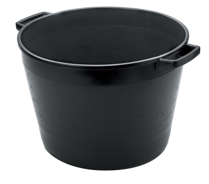 cassa tonda x macerie lt.25 nera cm. 40x30 cod:ferx.60074