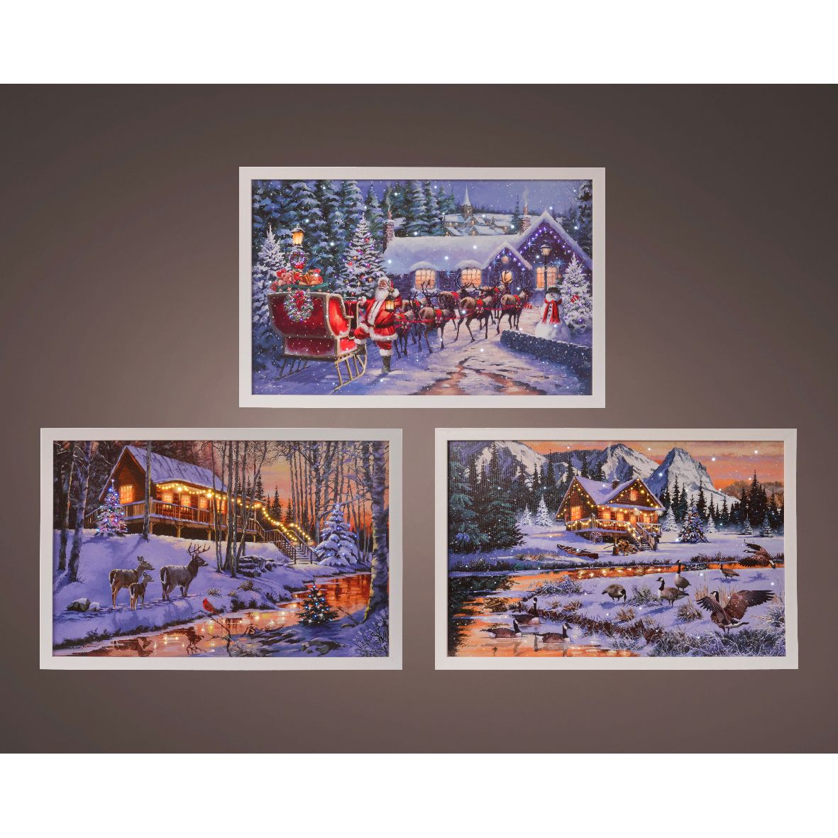 Canvas Illuminazione Led 3 Ass