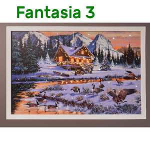 Canvas Illuminazione Led 3 Ass