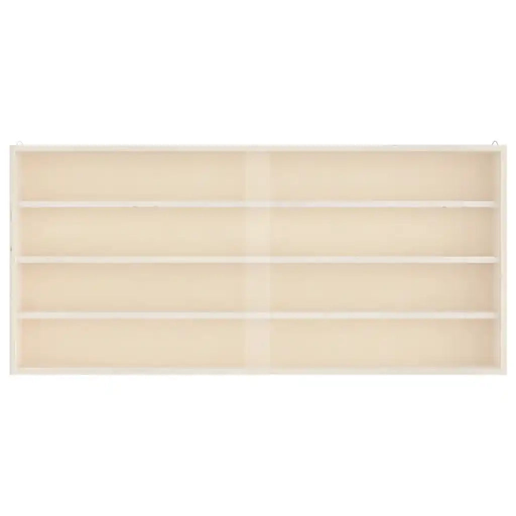 Vetrina da collezione in legno con ante 80x8,5x37cm 4017387