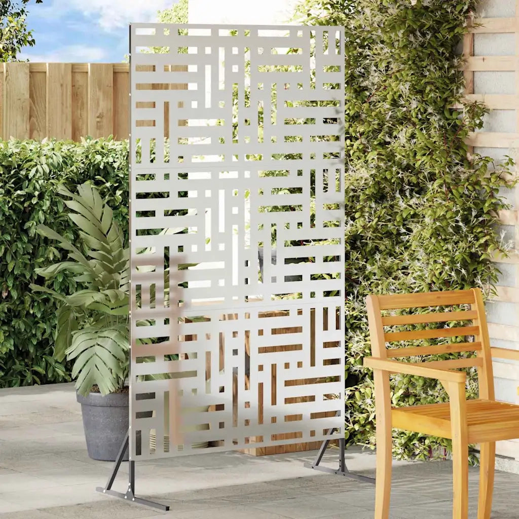 Schermo per Privacy Grigio 100 x 50 x 180 cm Acciaio CFW8306062
