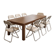 Antenore, set di Sedie 10 Sedie, Grigio