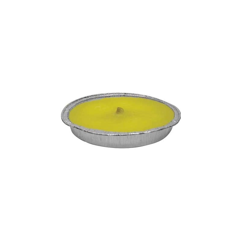 FIACCOLA ALLA CITRONELLA IN STAGNOLA Ø cm 11x2h