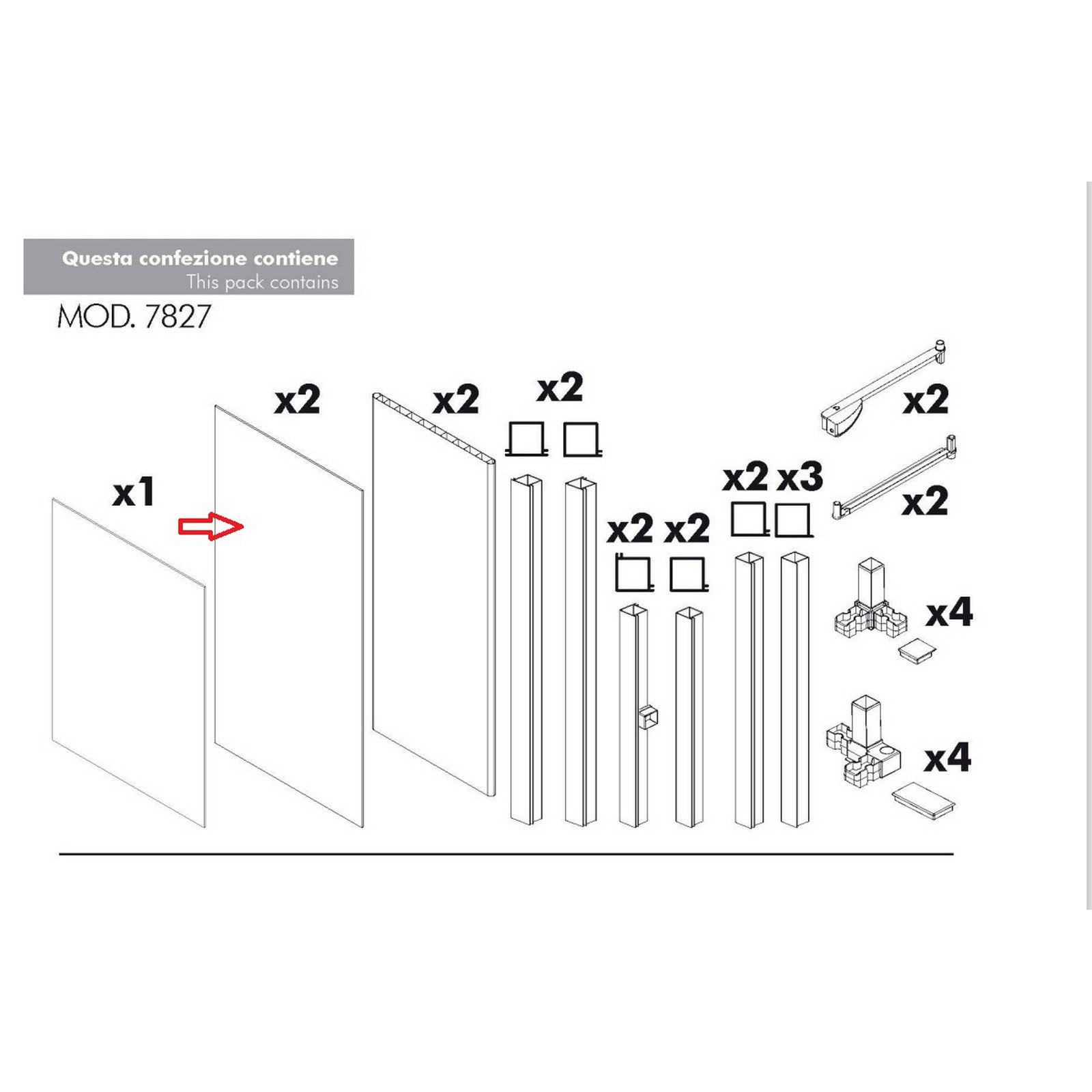 pannello laterale x2 per kit coprilavatrice cod:ferx.600942