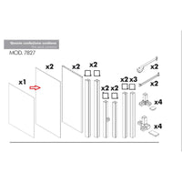 pannello laterale x2 per kit coprilavatrice cod:ferx.600942