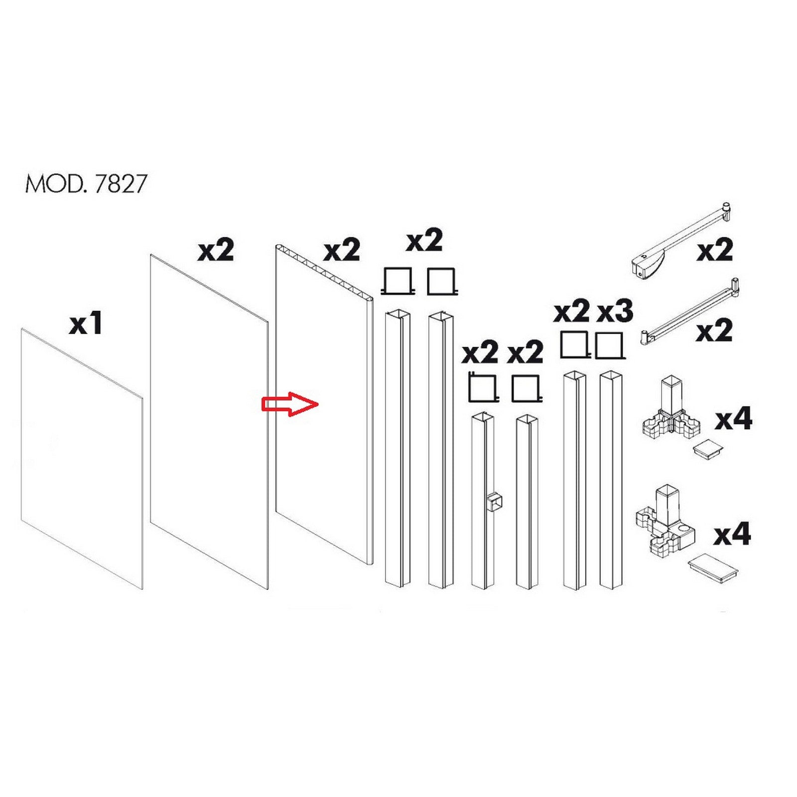sportello dx-sx per kit coprilavatrice cod:ferx.600943