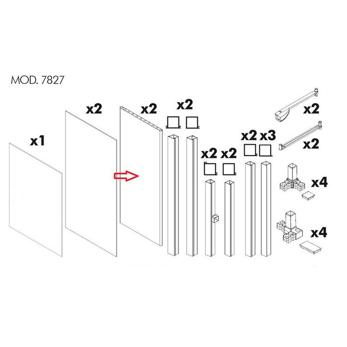 sportello dx-sx per kit coprilavatrice cod:ferx.600943