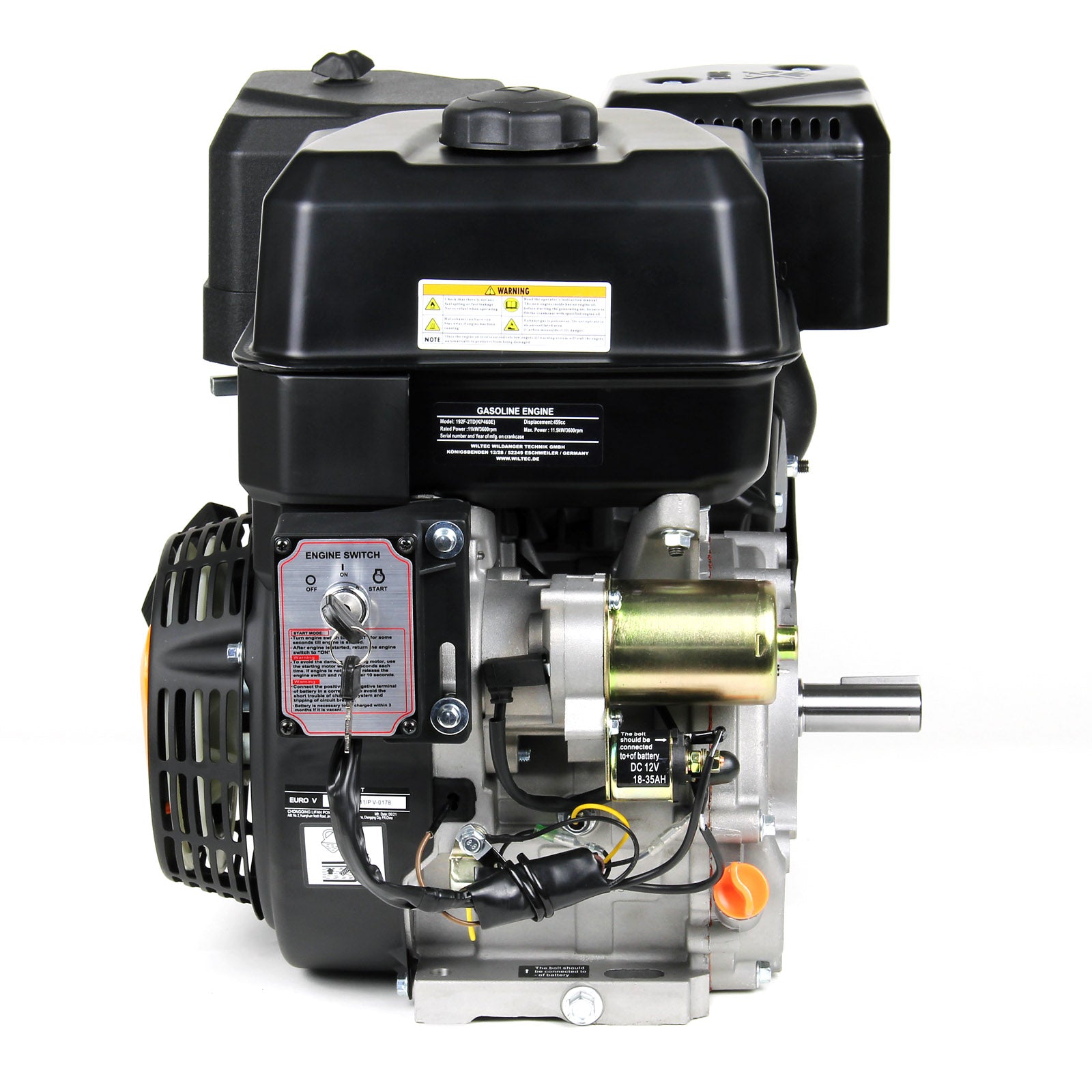 LIFAN KP460E Motore a benzina 25,4mm 15,6 CV a 1 cilindro per piastre vibranti e macchine edili