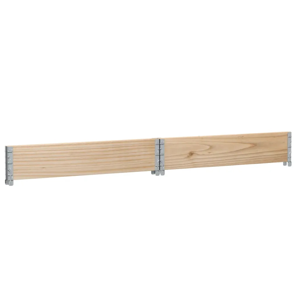 vidaXL Fioriera da Giardino 100x100 cm in Legno Massello di Pino