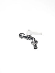 Rubinetto  con leva colorata in ottone Belfer  diametro Ø28mm Colore: Bianco