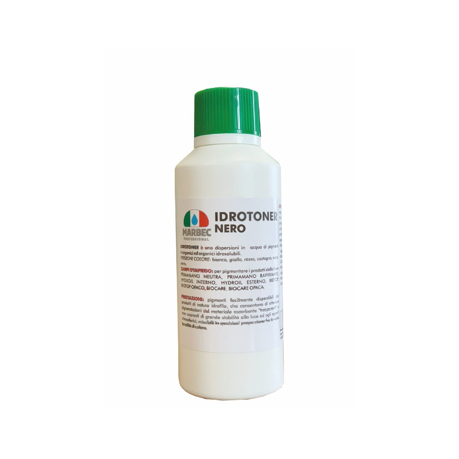 Pigmento idrosolubile nero IDROTONER NERO   250GR