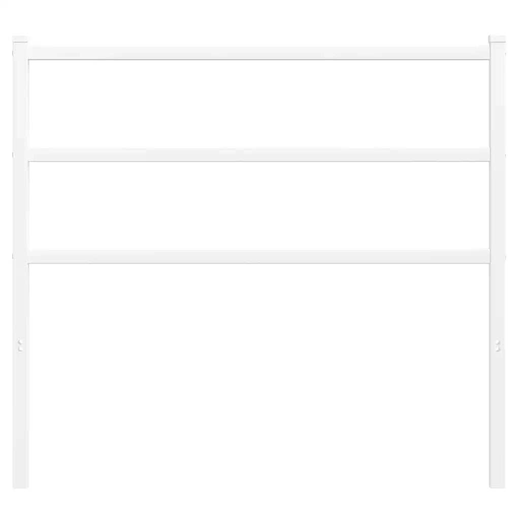 Testiera di Ricambio in Metallo Bianco 100 cm 355443