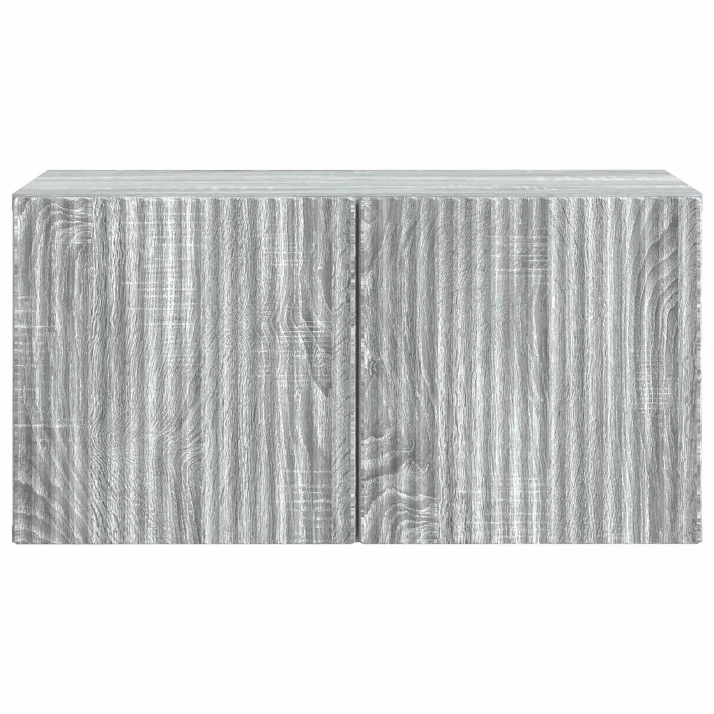 Mobile Porta TV da Muro Grigio Sonoma 59,5 x 31 x 30 cm 898541