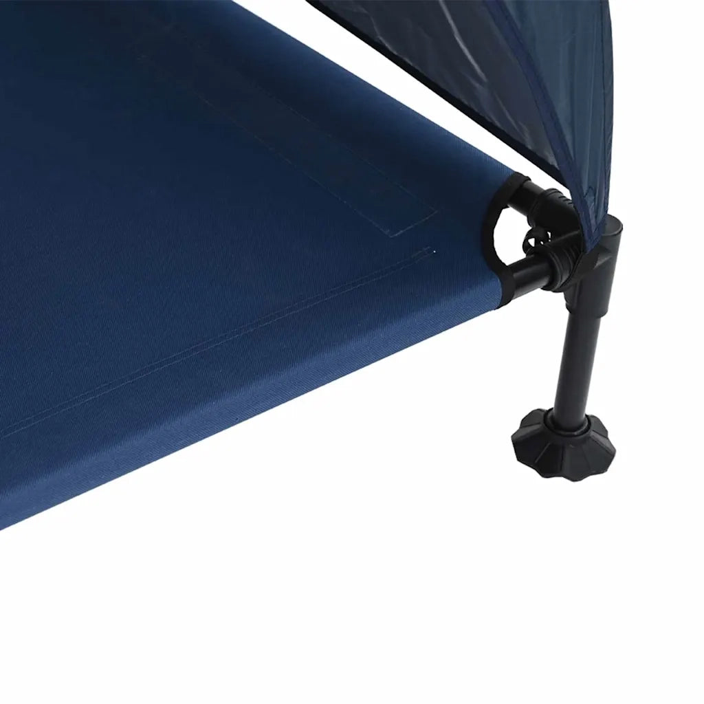 Letto per Cani Elevato Blu navy 127 x 81 x 108 cm 42008223