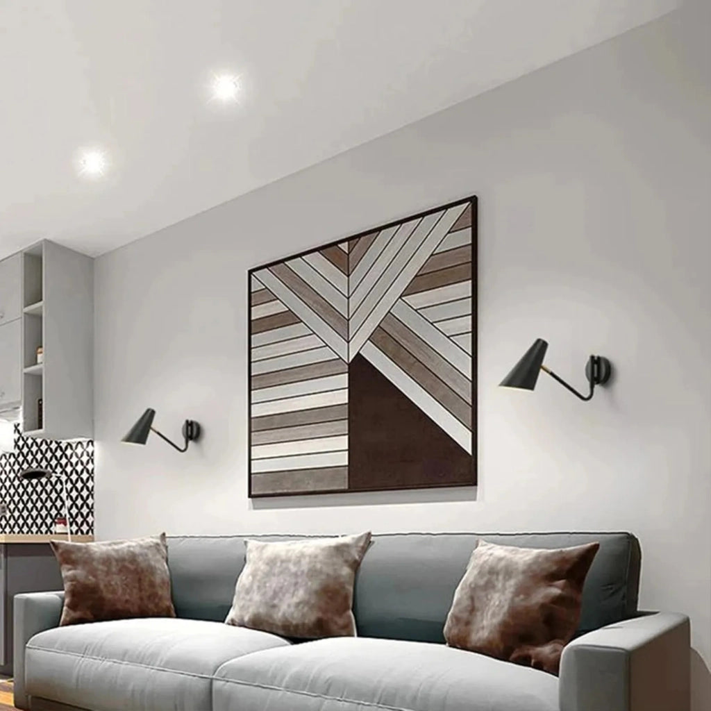 Lampada Da Parete APP1139-1W Black Gold