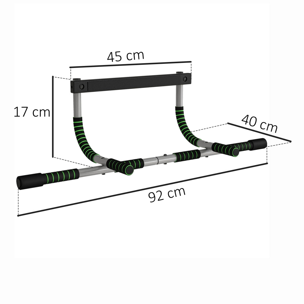 Barra per Trazioni Multifunzionale ¨C zephmum ¨C Grigio e Nero, Acciaio, 110 kg