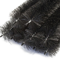 Spazzola per grondaie e Barriera anti piccioni 10 scovoli 12 m Ø 10,5 cm per pannelli fotovoltaici