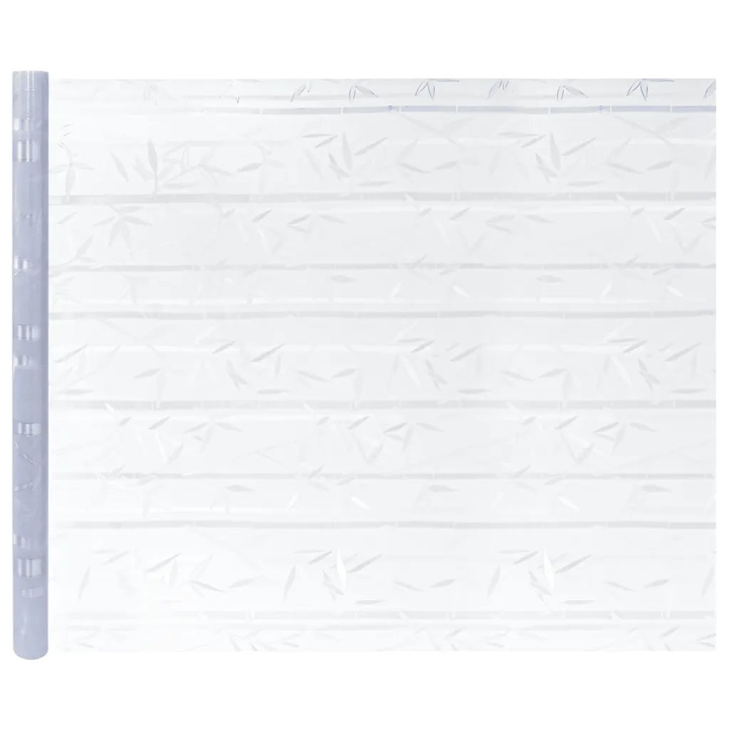 Pellicole per Finestre Smerigliate 2pz Motivo Bambù in PVC 3208963