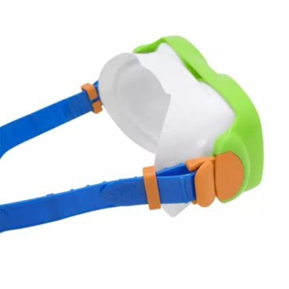 Trade Shop - Set Maschera Boccaglio Pinne Snorkeling Freestyle 7-14 Anni Piscina Mare 25019 -