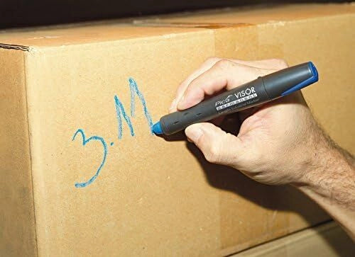 Pica-Marker VISOR marcatore permanente Punta larga Arancione 1 pz